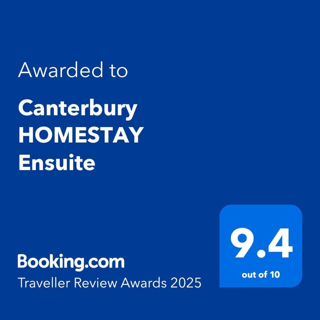 Canterbury Homestay Ensuite ภายนอก รูปภาพ